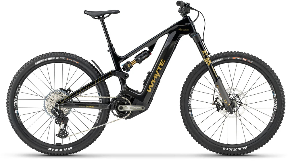 Whyte 2026 Kado Works Full Suspension Electric Mountain Bike Medium Gun metal black - Cycles UK