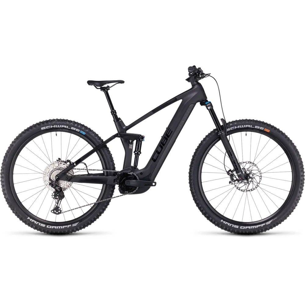 Cube Stereo Hybrid 140 HPC SLX 750 Electric Bike 2024 Carbon/Reflex