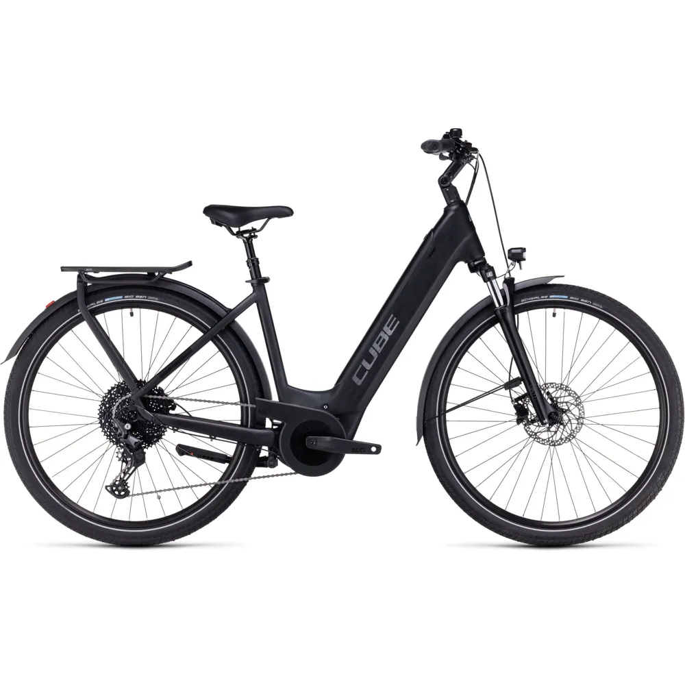 Cube Touring Hybrid Pro 625 Easy Entry 2024 Black/Metal