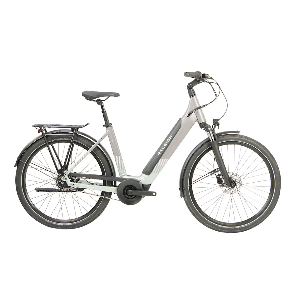 Raleigh Centros Step Through Electric Bike 2023 Silver