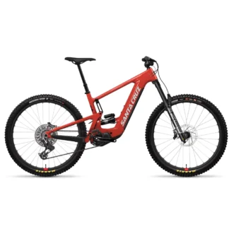 Santa Cruz Heckler 29er X0 AXS RSV Electric Bike 2024 Gloss Heirloom Red