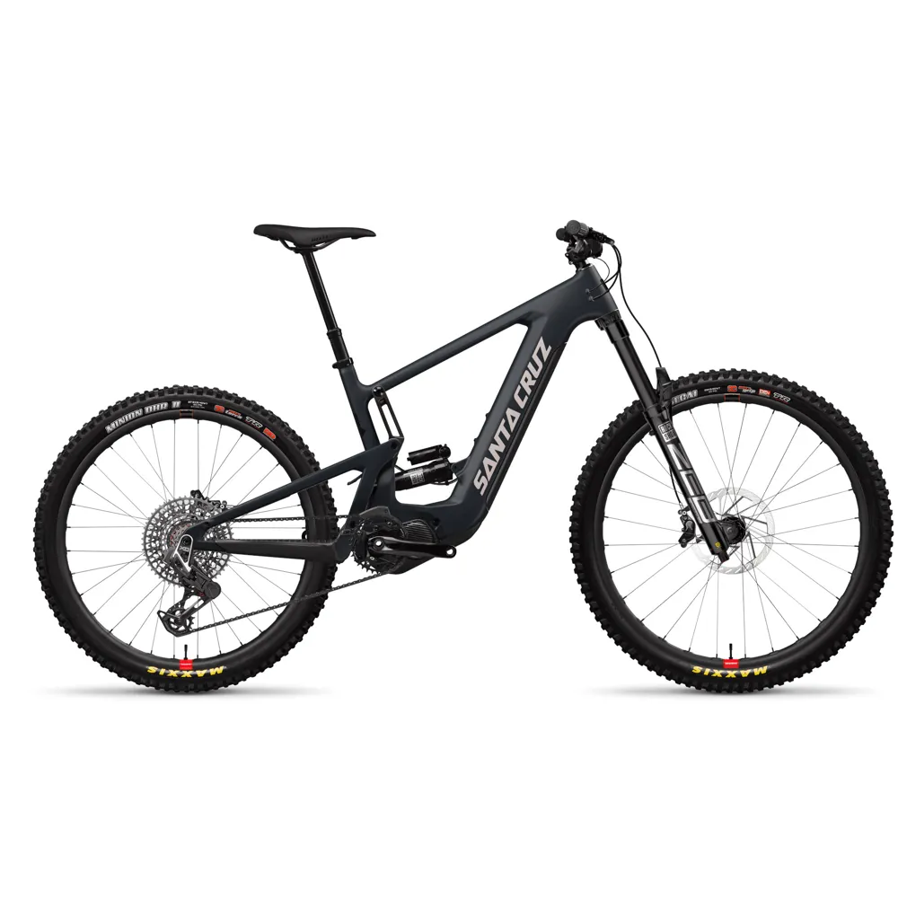 Santa Cruz Heckler MX X0 AXS RSV Electric Bike 2024 Matte Dark Pewter