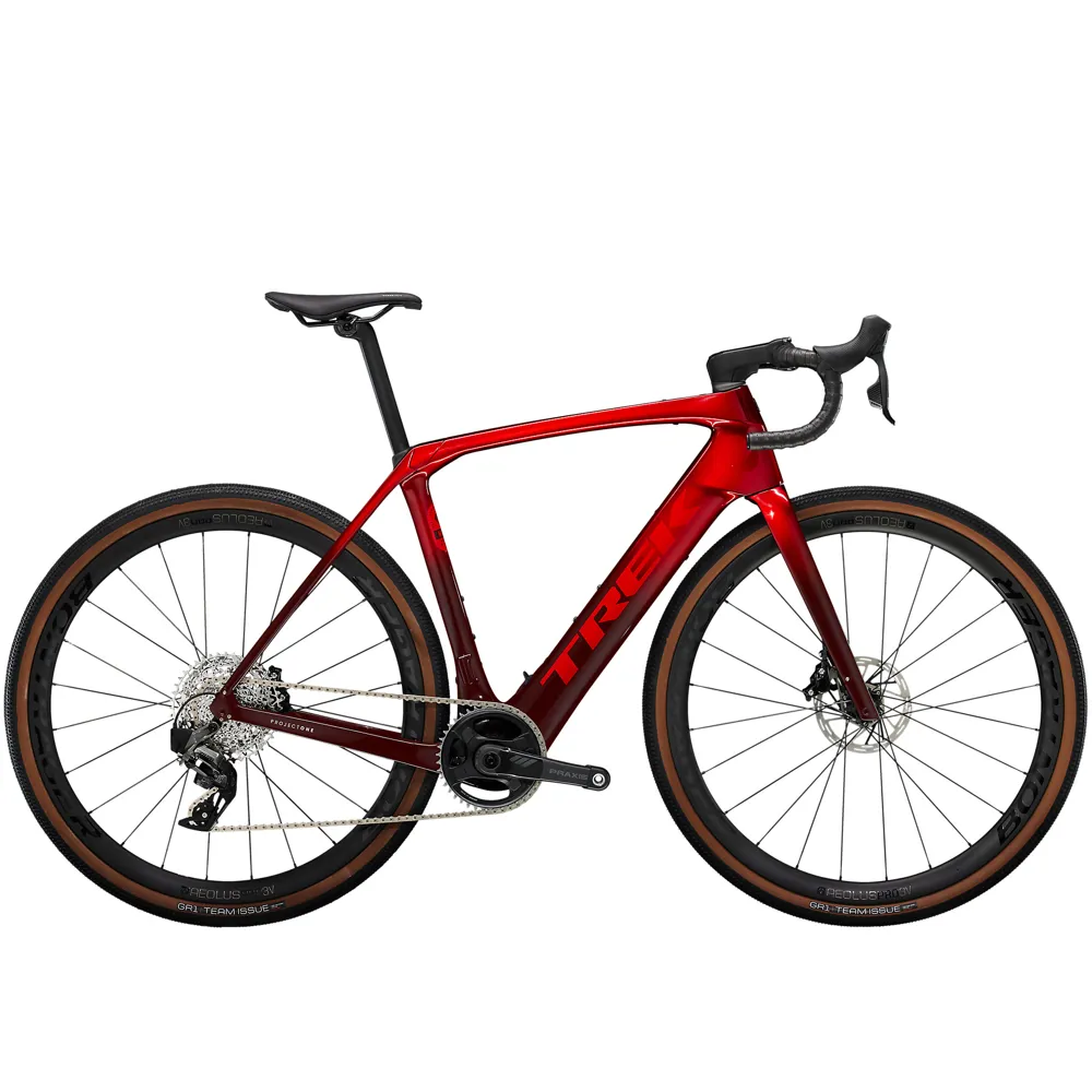 Trek Domane+ SLR 6 eTap Electric Bike 2024 Carbon Smoke Red