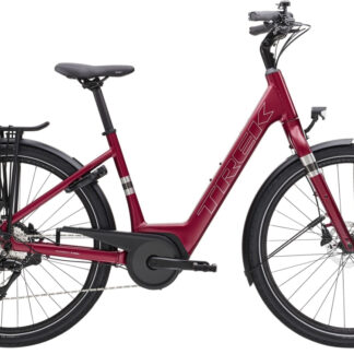 Trek 2026 Verve+ 1 Lowstep 400Wh Electric Bike L MATTE RAGE RED - Cycles UK