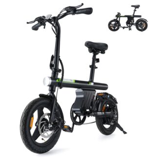 U1 Foldable Electric Bike 500W - U1 Black