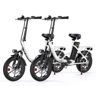 U4 Low Step Through Foldable Electric Bike - U4 White*2