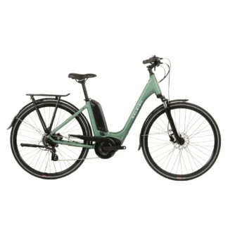 Raleigh Motus Step Through Electric Bike 2023 Green