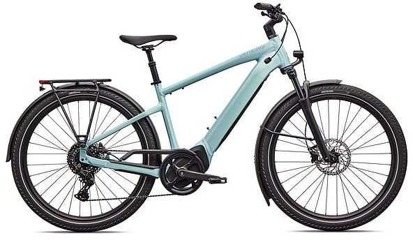 Specialized 2026 Turbo Vado 4.0 Electric Hybrid Bike XL GLOSS SEAFOAM / 25% LAPIS PEARL / GLACIAL METALLIC - Cycles UK