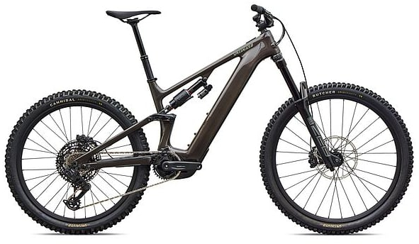 Specialized 2027 Levo 4 EVO Comp Full Suspension Electric Mountain Bike S3 GLOSS WARM SMOKE / PISTACHIO - Cycles UK