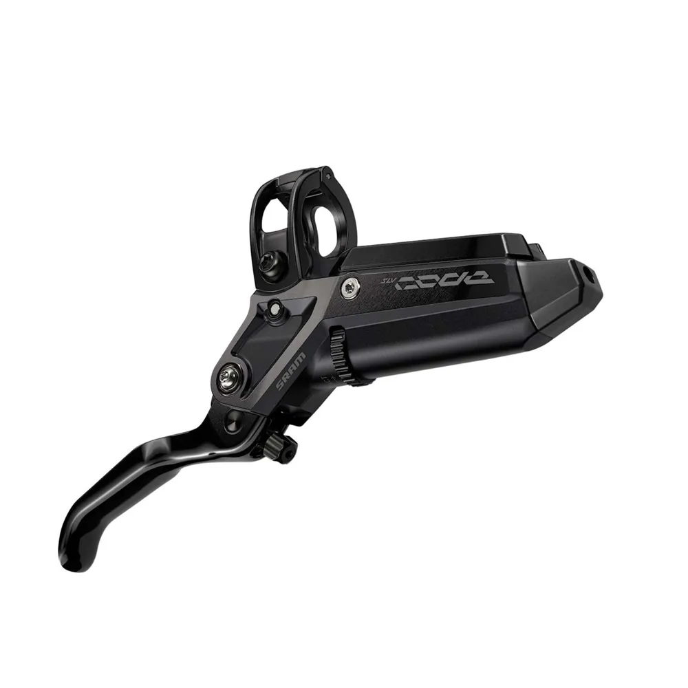 Sram Code Silver Stealth Front Disc Brake With Aluminum Lever Stainless Hardware Reach/Contact Adj Swinglink - Includes MMMX Clamp Rotor/Bracket Sold