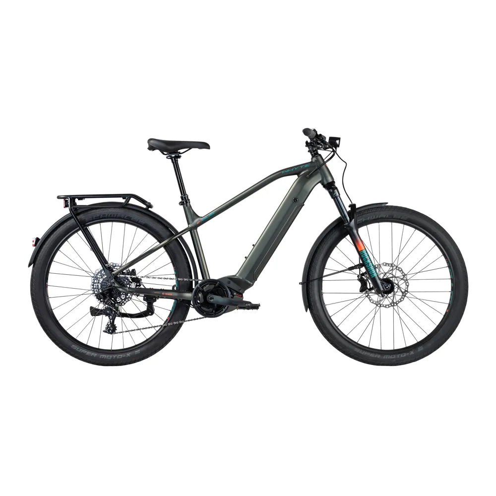 Whyte E-506 500wh Hybrid Electric Bike 27.5 2022 Moss Ocean/Orange
