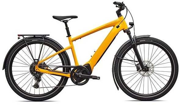 Specialized 2026 Turbo Vado 4.0 Electric Hybrid Bike L GLOSS CALIFORNIA SUNSHINE / ORANGE ZEST - Cycles UK