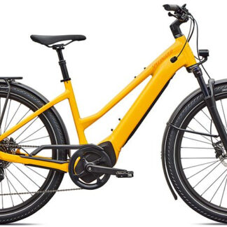 Specialized 2026 Turbo Vado 4.0 Step-Through Electric Hybrid Bike L GLOSS CALIFORNIA SUNSHINE / ORANGE ZEST - Cycles UK